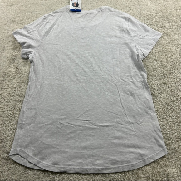 Felina Classic White Short Sleeve Tee - Picture 6 of 7